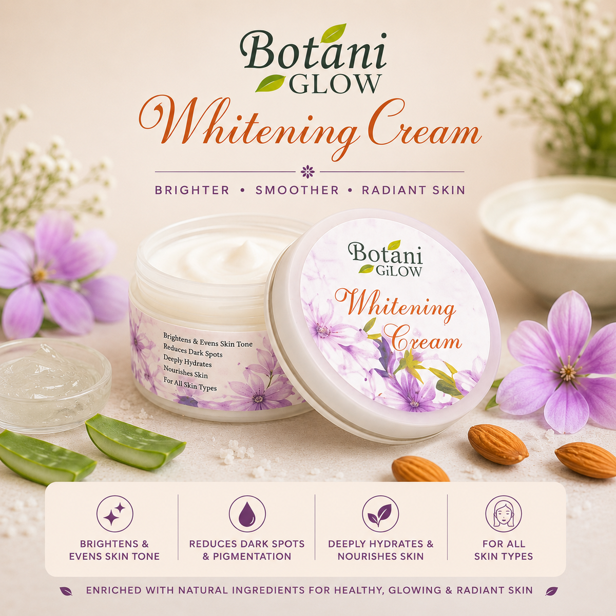 Botani Glow Whitening Cream