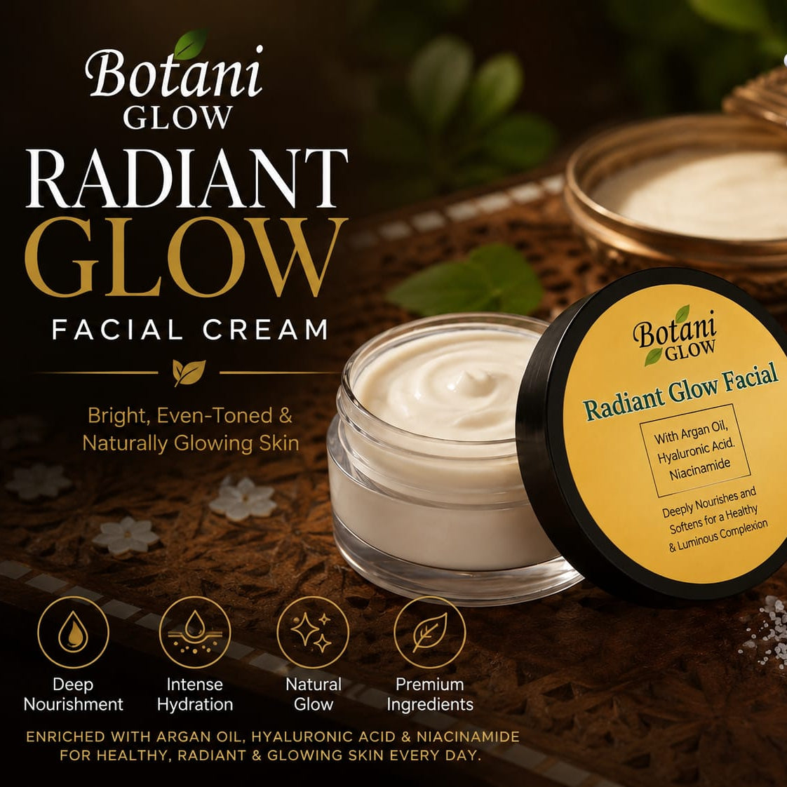 Botani Glow Radiant Glow Facial Cream